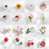 Plant Brooch Lily Of The Valley Flower Basket Strawberry Rose Premium Sense Niche Brooch Daisies Anti-Light Pin