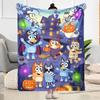 Buddy Bluey Adventures Blanket Ultra-Soft Perfect for Bedding Livingroom Office All-Season Use Playful Design