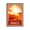 Nordic Vintage Travel City Poster San Francisco Rome Sydney India Morocco Landscape Art Картина на холсте Настенные картины Декор