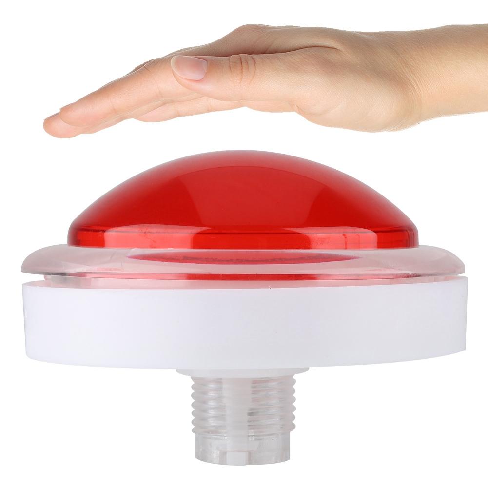 100MM LED Light Lamp Button Big Round Video Game Push Buttons(red)
