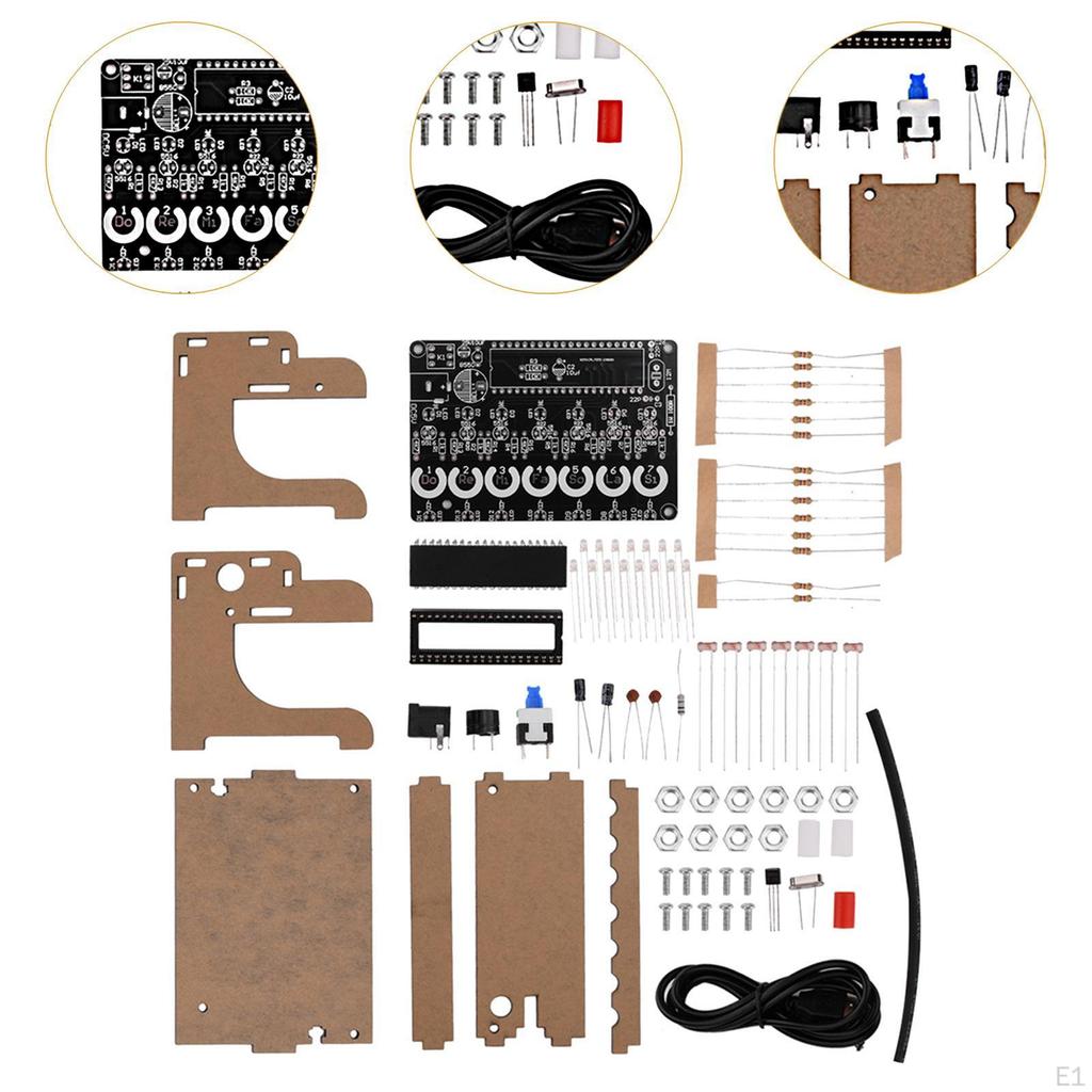Клавиатурный модуль DIY Электронный набор Стабильные производственные детали MCU Микрокомпьютер Пайка