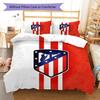 Atleti Bedding Quilt Set Quilt Cover Pillowcase Home Decoration Birthday Gift (1 * duvet cover + 2 * pillowcase, without core)