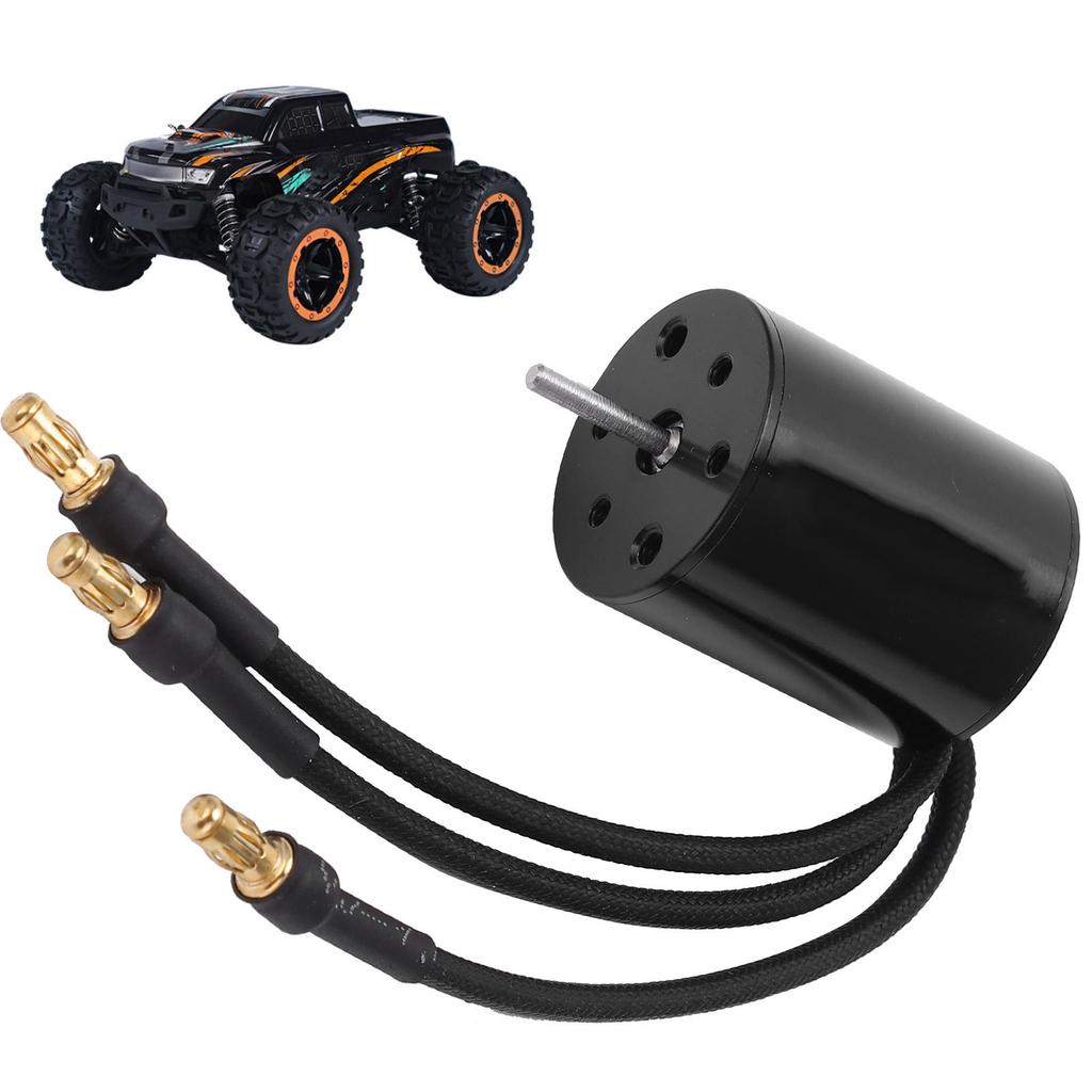 Бесколлекторный двигатель RC 2430 5800KV 4-полюсный с высоким крутящим моментом для модернизации радиоуправляемых автомобилей масштаба 1/16 1/18
