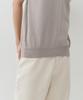 MUSINSA STANDARD Washable Supima Cotton Knitted Polo Shirt [Mushroom]