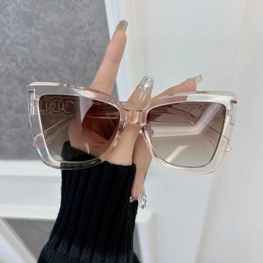 Ретро квадратные дизайнерские солнцезащитные очки для женщин и мужчин с большой оправой, винтажные солнцезащитные очки для женщин и мужчин, брендовые модные очки Oculos De Sol