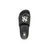 Шлепанцы MLB New York Yankees Классические Спортивные Повседневные Шлепанцы-Слайдеры Унисекс Обувь Черный Белый 3ALPAD323-50BKS