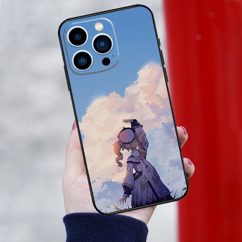 Anime Game Genshin Impact Phone Case For iPhone 15 16 Pro Max 12 13 Mini 11 14 Pro Max XR 16 15 Plus 16e Back Cover