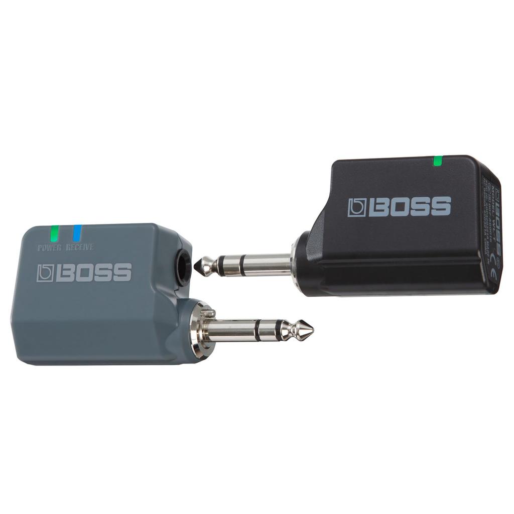 BOSS Guitar Wireless Автоматически оптимизирует беспроводную связь до 7 часов непрерывной работы, легкое USB, без кабеля, тон, WL-20L, подключение системы, использование, зарядка,
