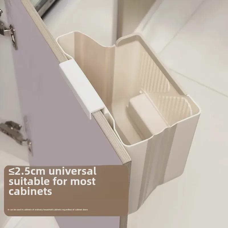 Многофункциональный складной кухонный шкаф для мусора с большим отверстием