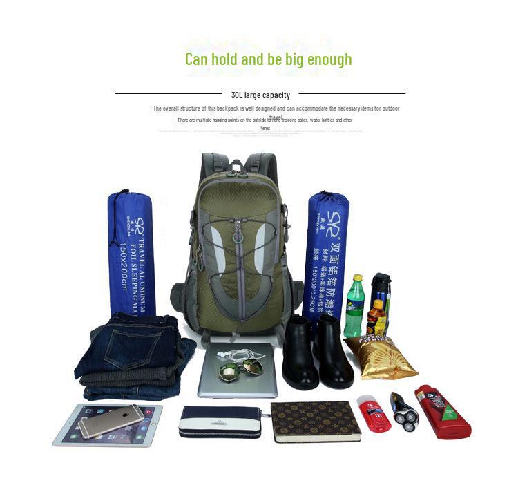 Водонепроницаемый походный рюкзак большой вместимости для мужчин и женщин