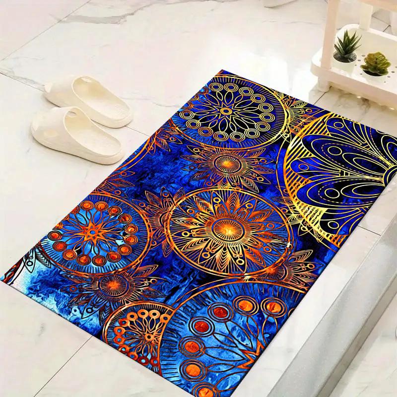 Mandala Carpet Rug for Living Room Bedroom Home Sofa Decoration,Kids play Non-slip Floor Mat