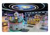 Arcade Claw Machine: Large Plush Toy & Snack Grabber, Coin Operated with Scan Code Feature