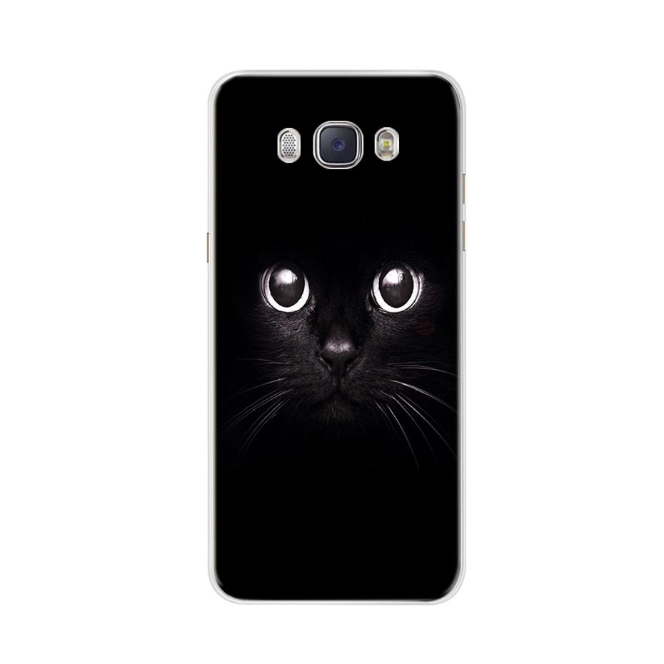Для чехла Samsung Galaxy J5 2016 Чехол J510 J510F Обложка Цветы Расписная Задняя Защитная Крышка Телефона Для Coque Samsung J5 2016 Чехол