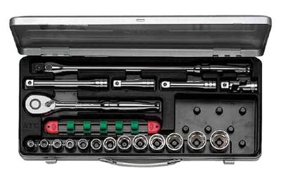 Набор торцевых ключей Kyoto Machinery Tools 19 предметов TB413 (КТК) 12.7mm (1/2 дюйма)