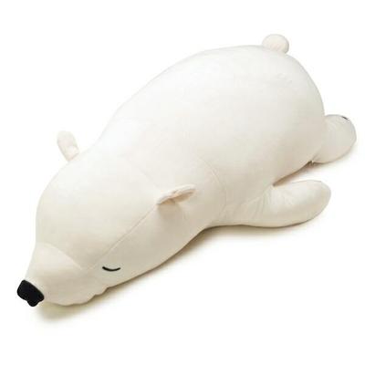 Nemunemu Animals Lucky Body Pillow БОЛЬШОЙ Белый Медведь Плюшевая Игрушка Белый Медведь Очень Большой