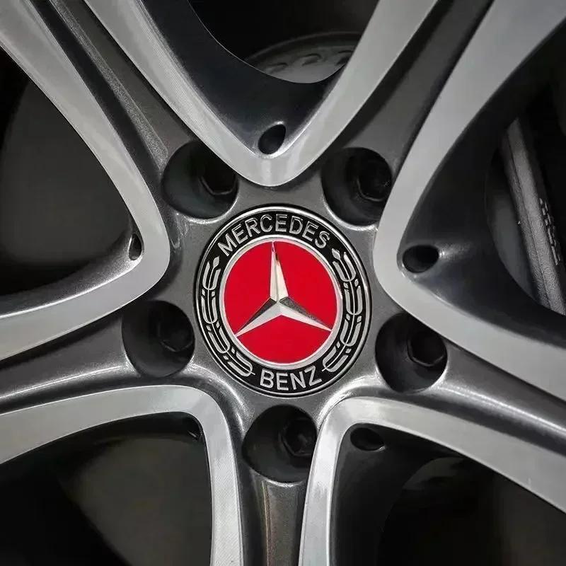 75MM Car Styling Wheel Center Covers Hub Caps Replacement For Mercedes Benz W211 W203 W204 W210 W124 AMG W202 CLA W212 W220 W205 CR1