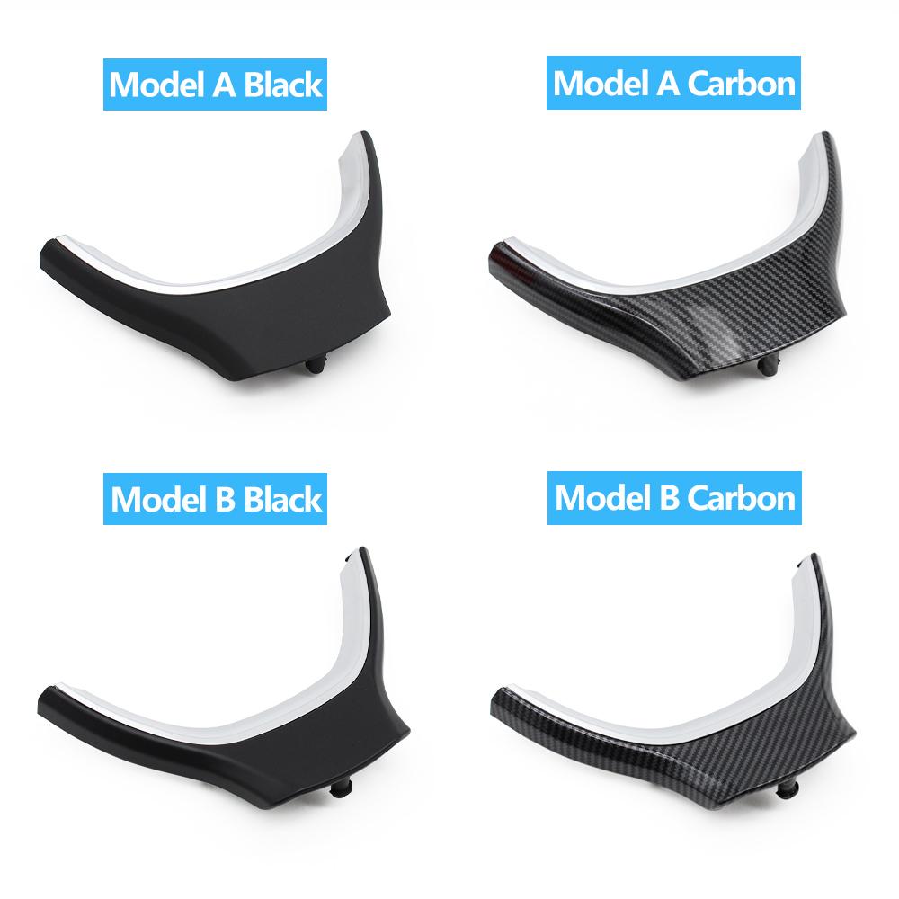 LHD RHD автомобильный чехол на руль из углеродного волокна, замена накладки для BMW 5 5GT 6 7 серии F10 F11 F07 F06 F12 F01 F02