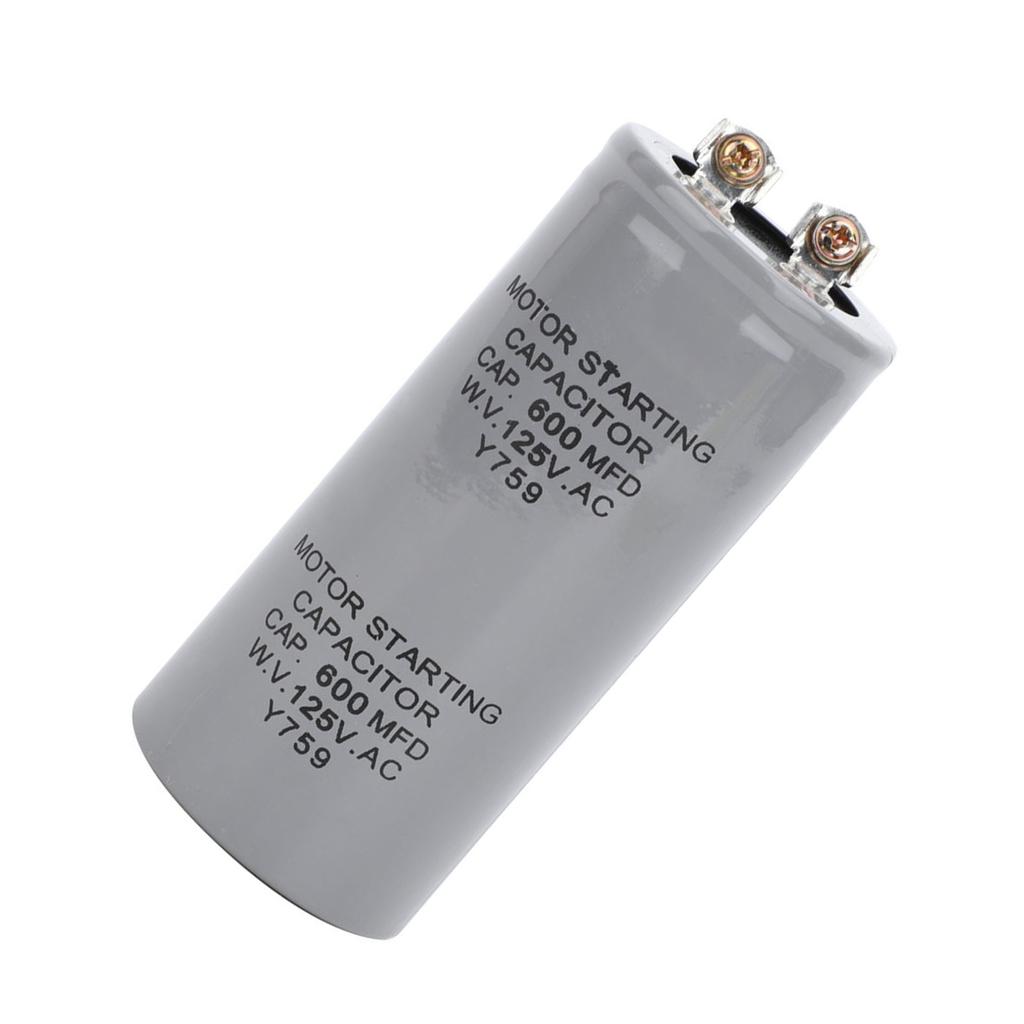 CD60 600MFD 125VAC CD60 600MFD 125VAC Пусковой рабочий конденсатор двигателя 43x102 мм Пусковой конденсатор двигателя Рабочий конденсатор двигателя