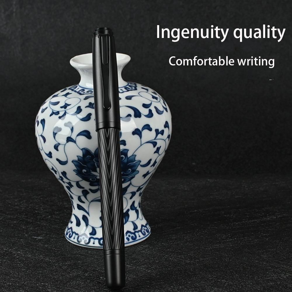 0.5mm Nib Metal Fountain Pen Titanium Nib Smooth Ink Pens  Writing Supplies