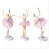 3Pcs Baby Shower Wedding Party Baking Girl Doll Cupcake Topper Cake Topper Ballet Girls
