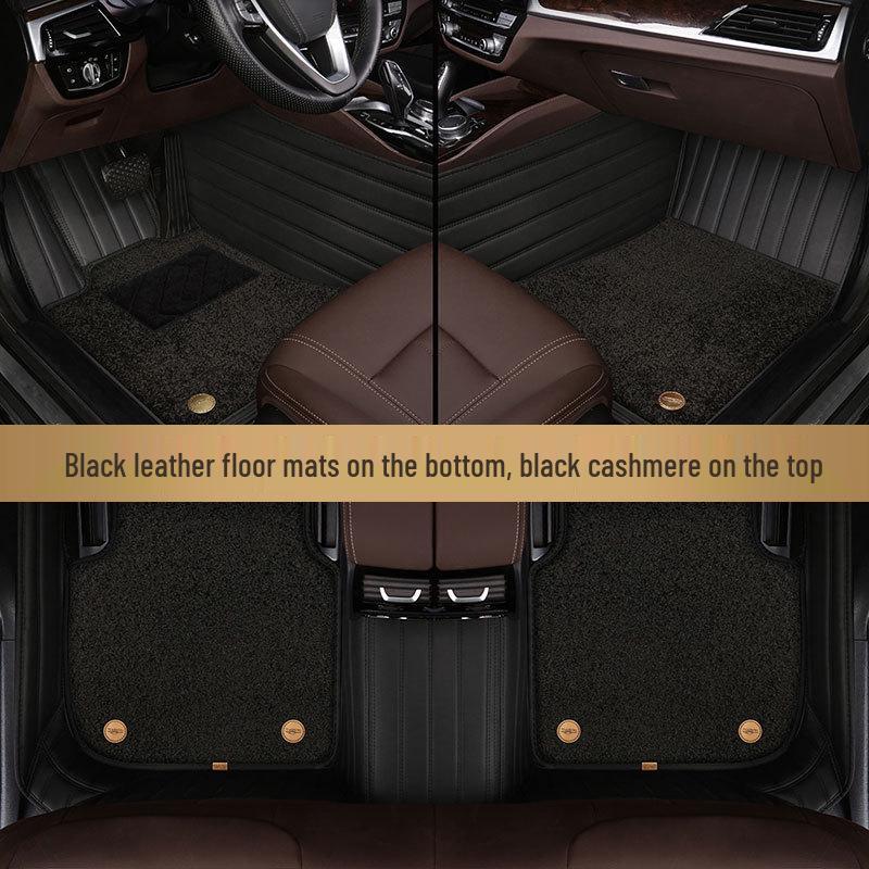 Honda CRV 24-Model Fully Enclosed Genuine Leather Floor Mats (10/22/16)