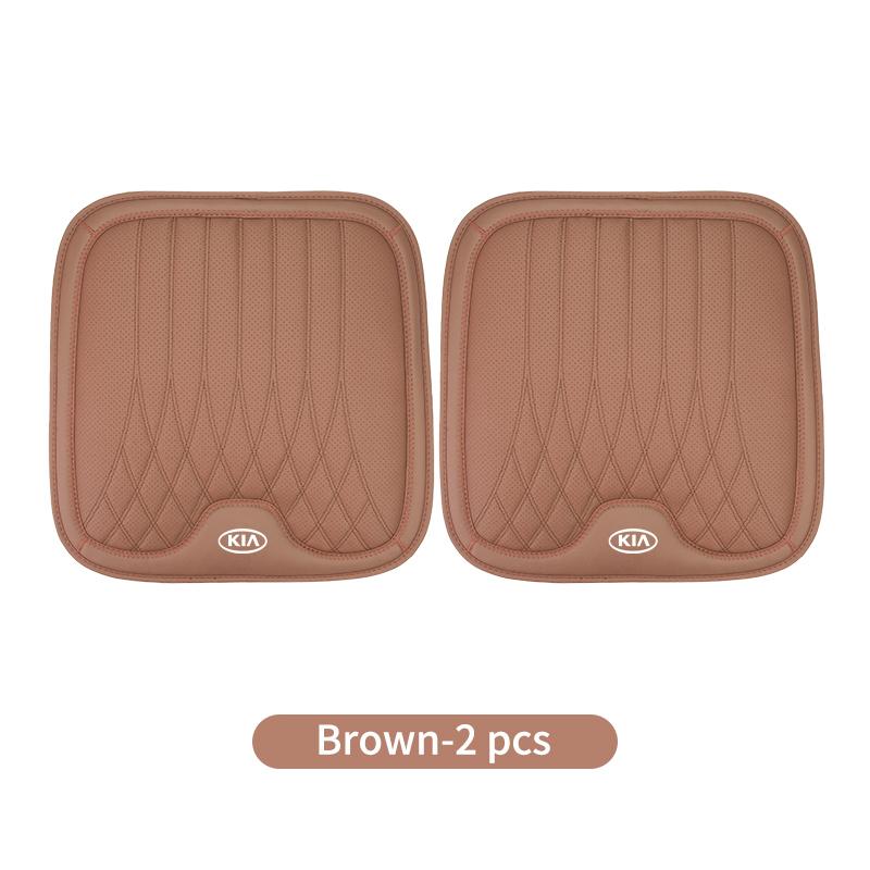 AEK4 Car Seat Driver Leather Anti-slip Breathable Cushion Pad For KIA Ceed Sportage Rio K5 K2 Optima Cerato Proceed Venga