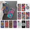 Phone Case For Iphone 14 13 12 11 Pro Max Xs Max Xr X 12mini 14 Plus Se Mandala Flower Totem Case Funda Capa Cell
