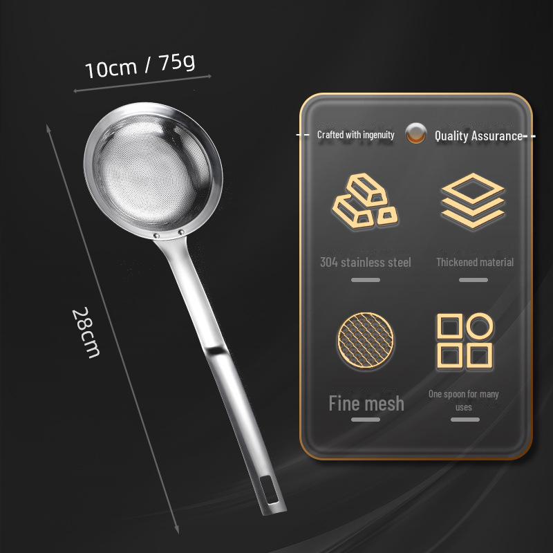 Ложка для сбора масла и пены из нержавеющей стали 304