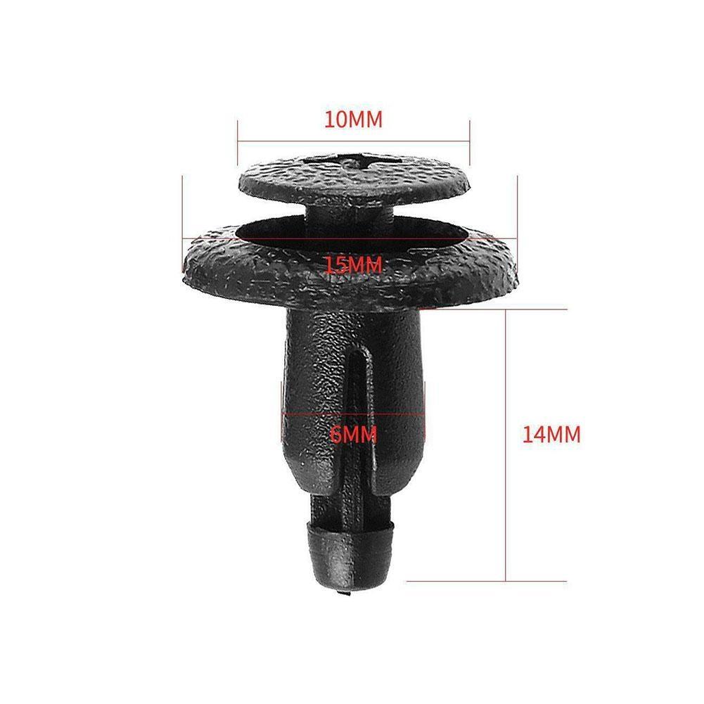 Пластиковые крепежные клипсы для Honda Пластиковый винт Пластик ABS Высокое качество