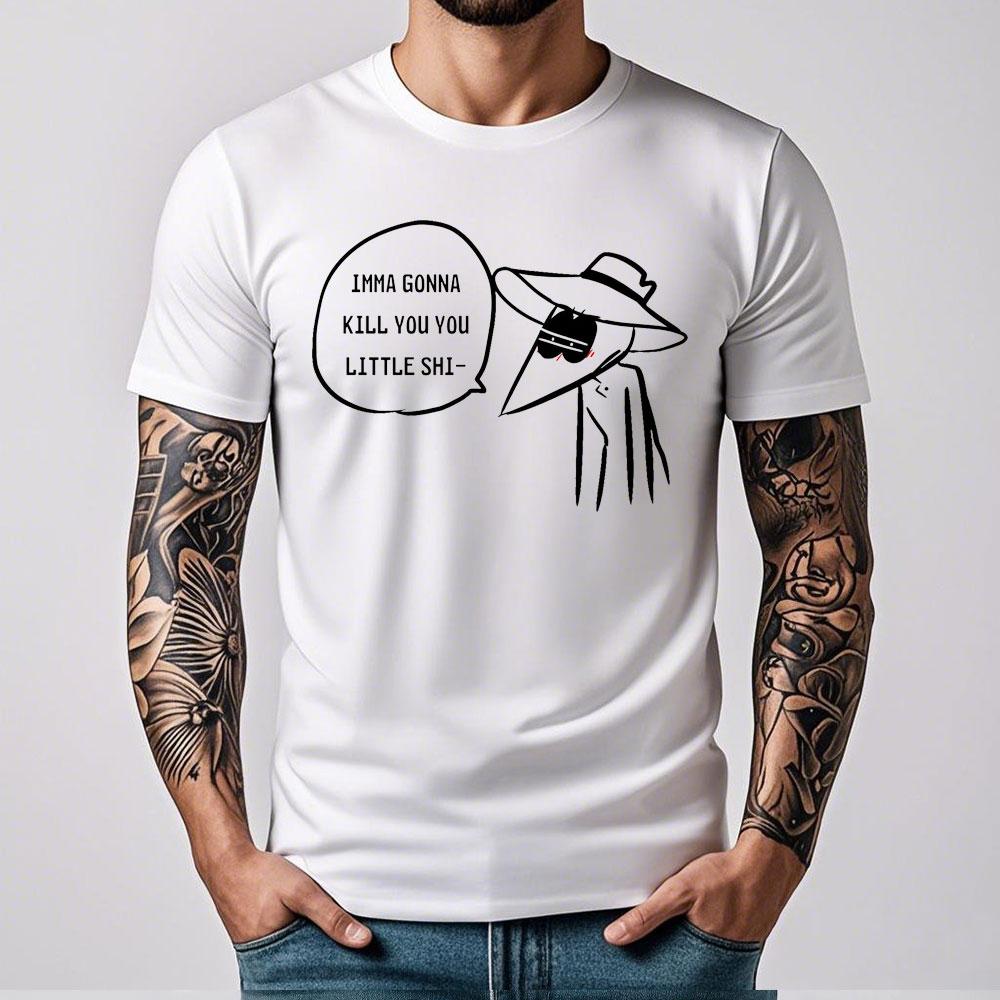 Я СОБИРАЮСЬ УБИТЬ ТЕБЯ, МАЛЕНЬКИЙ СЫН ШИ Spy Vs Spy Мужская Футболка Летняя Хлопковая С Круглым Вырезом Юмористическая Ретро 80-х Мультяшный Графический Принт Футболка