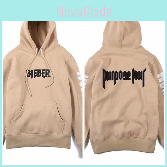 Джастин Бибер Purpose The World Tour Модная Худи Толстовка Свитшот