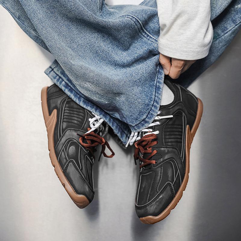 Винтажные Потертые Мужские Кроссовки Повседневные Мягкие Удобные Дышащие Нескользящие Модные Праздничные Подарки Преппи Всесезонные для Ходьбы