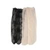 Transparent Mesh Flower Lace Socks Chic Floral Tulle Thin Pile Up Socks Lolita Girls