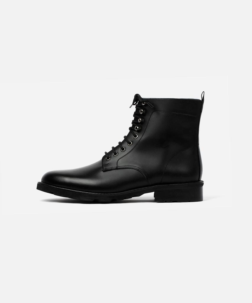 Custommood Tricker Cowhide Work Boots (Black Fg)