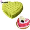 Silicone Mold Large Size Love Heart DIY Mousse Chiffon Cake Mold Baking Decorating Tools Accessories