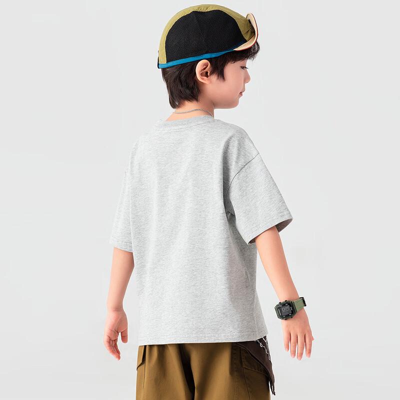 Boys' Embroidered Pure Cotton T-Shirt