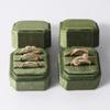 Custom Velvet Octagonal Ring Box for Wedding Anniversary Jewelry