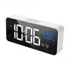 Multifunctional USB Rechargeable LED Digital Display Screen Snooze Alarm Clock