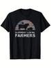 Support Your Local Farmers Pride Farm Country T-Shirt Fashionable Short-Sleeved Comfortable And Vers
