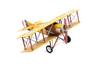 Decorative Metal Airplane Biplane