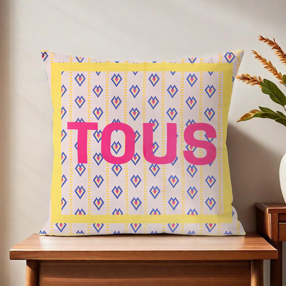 CRAFTED WITLOVE Ttouss cushion cover For Pillow Printing Sofa Decoration Home Car Room Coffee Shop Office Nordic Simplicity