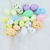 20pcs Easter Eggs Bright Color DIY Non-toxic Happy Easter Eggs Decor For Easter