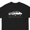 Футболка 1968 Chevelle, Мужская футболка для энтузиастов американских маслкаров, Унисекс футболка