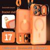 Магнитный универсальный чехол для iPhone 17 Pro Max со стойкой-подставкой для объектива Apple 16