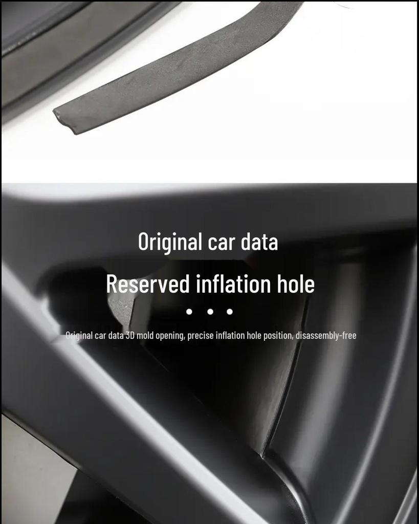 18-дюймовое защитное и декоративное кольцо для дисков M3 Tesla