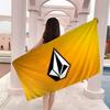 V-VOLCOM LOGO Большие пляжные полотенца из микрофибры Быстросохнущее полотенце Песчаные пляжные полотенца Полотенце для бассейна для путешествий Плавание Бассейн Йога