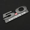 3D Металлическая Наклейка Логотип на Автомобиль 5.0 COYOTE V8 Решетка Радиатора Передний Значок Задний Значок на Багажник Наклейки Для Ford Mustang GT Falcon Torino Fairlane