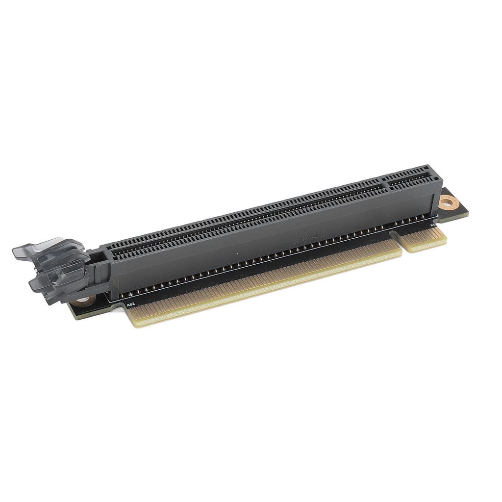 PCIE Card Adapter 90 Degree Computer PCIE Slot Converter for 1U Server Chassis for X16 Bus