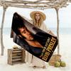 Christmas Elvis Artwork Beach Towel Super Soft Microfiber Quickdry Fabric Comfortable Lightweight