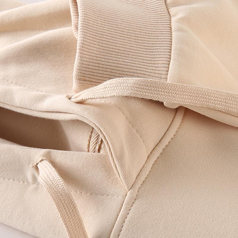 Модные толстовки из плотной ткани для мужчин и женщин, повседневные толстовки с капюшоном, однотонные толстовки с карманами, уличные топы в стиле хип-хоп